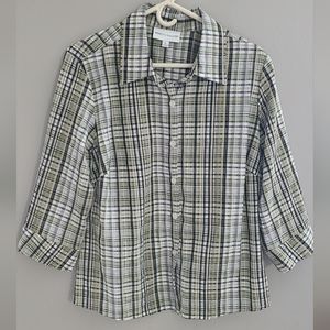 Rebecca Malone Womens Large‎ button down shirt